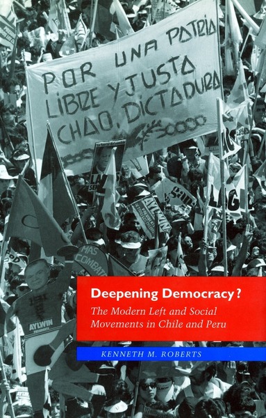 Cover of Deepening Democracy? by Kenneth M. Roberts