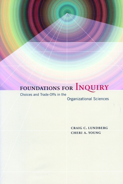 Cover of Foundations for Inquiry by Craig C. Lundberg and Cheri A. Young