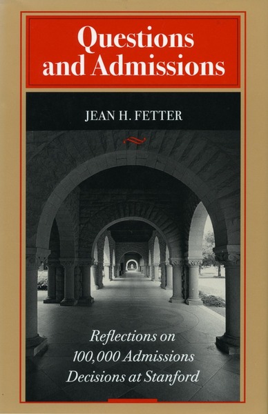 Cover of Questions and Admissions by Jean H. Fetter