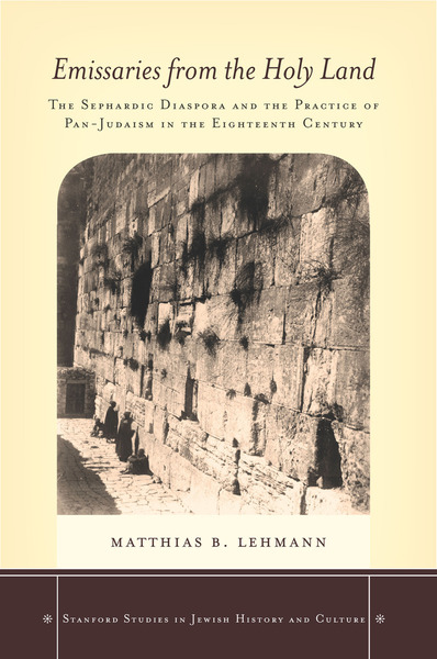 Cover of Emissaries from the Holy Land by Matthias B. Lehmann