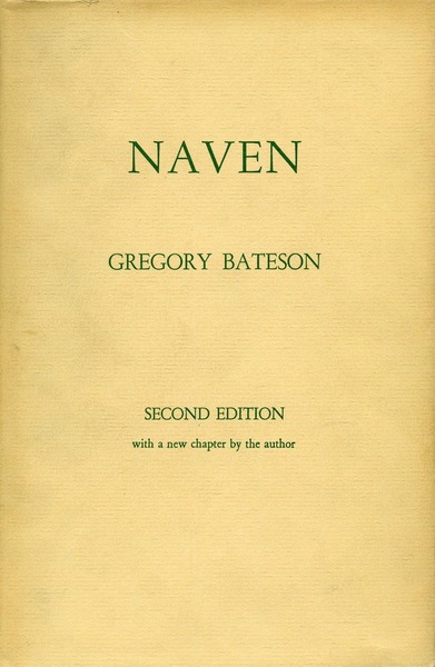 Cover of Naven by Gregory Bateson