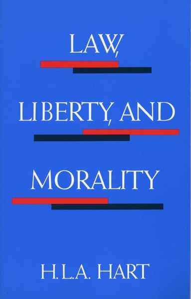 Cover of Law, Liberty, and Morality by H. L. A. Hart