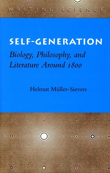 Cover of Self-Generation by Helmut Müller-Sievers