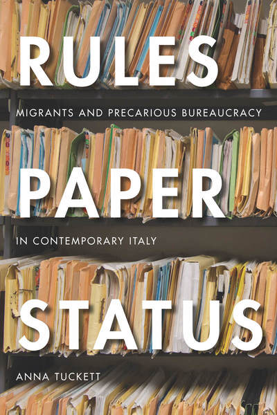Cover of Rules, Paper, Status by Anna Tuckett