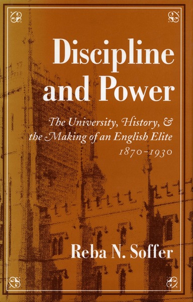 Cover of Discipline and Power by Reba N. Soffer