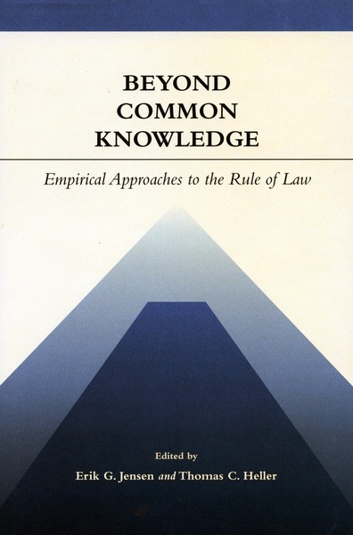 Cover of Beyond Common Knowledge by Edited by Erik G. Jensen and Thomas C. Heller
