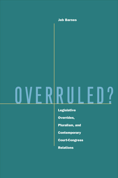Cover of Overruled? by Jeb Barnes
