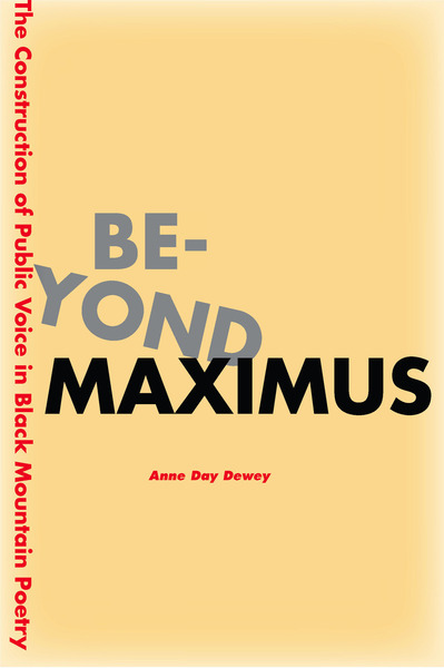 Cover of Beyond Maximus by Anne Day Dewey