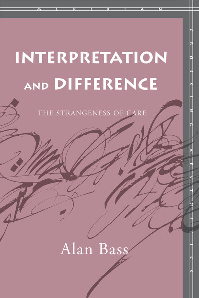 Cover of Interpretation and Difference by Alan Bass