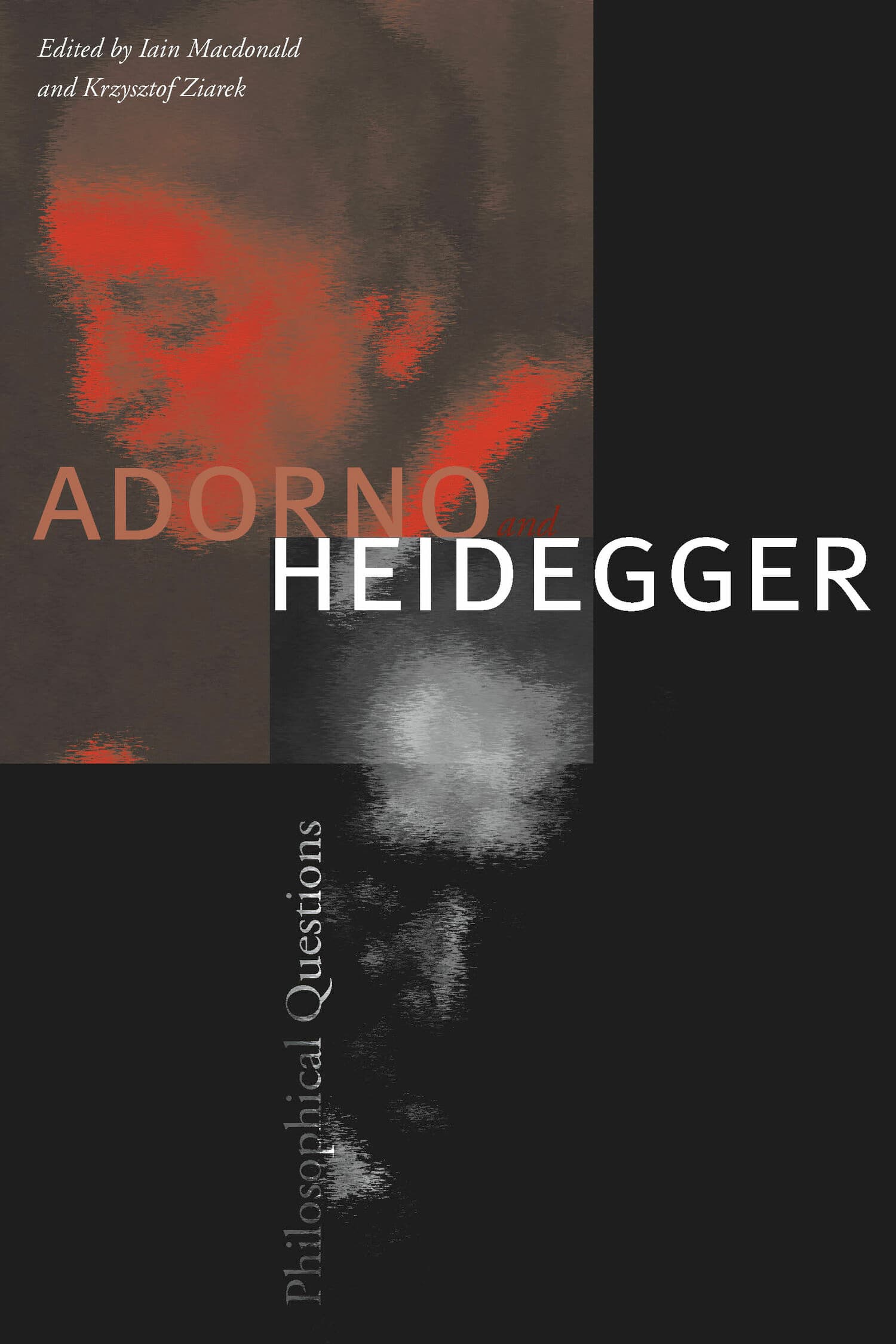 'Adorno and Heidegger' Book Cover