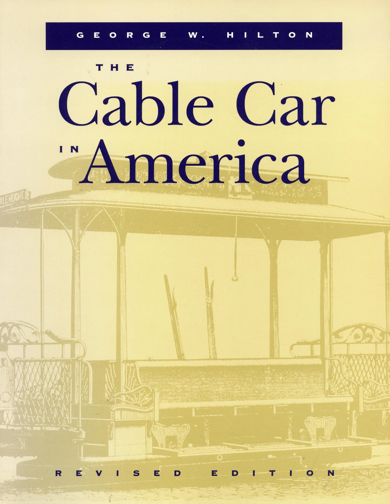 'The Cable Car in America' Book Cover
