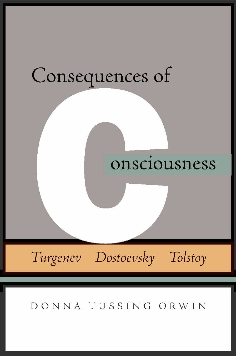 'Consequences of Consciousness' Book Cover