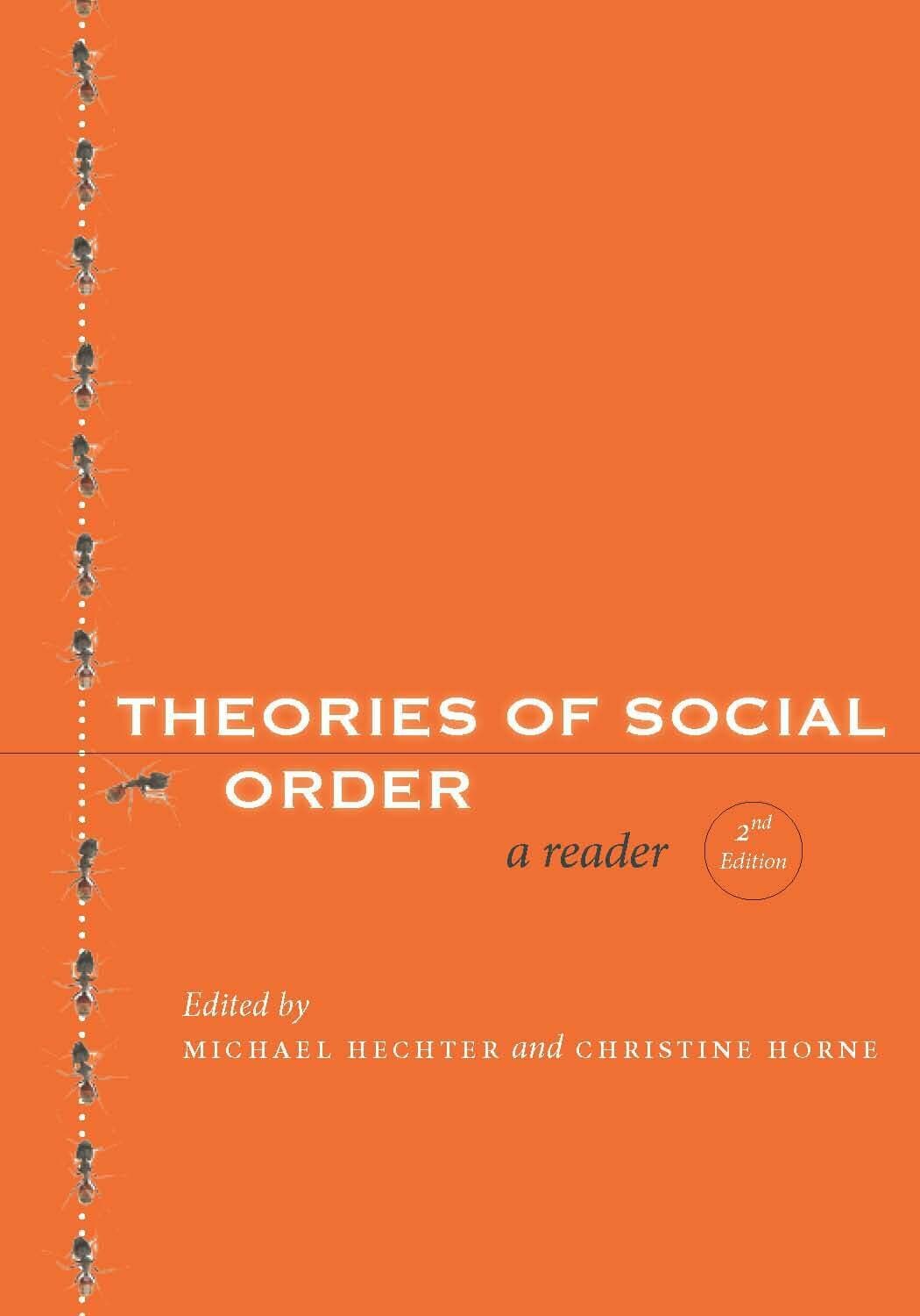 'Theories of Social Order ' Book Cover