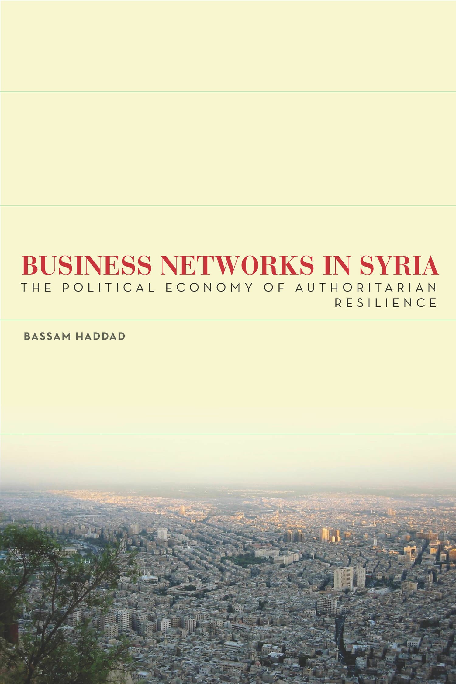 'Business Networks in Syria' Book Cover