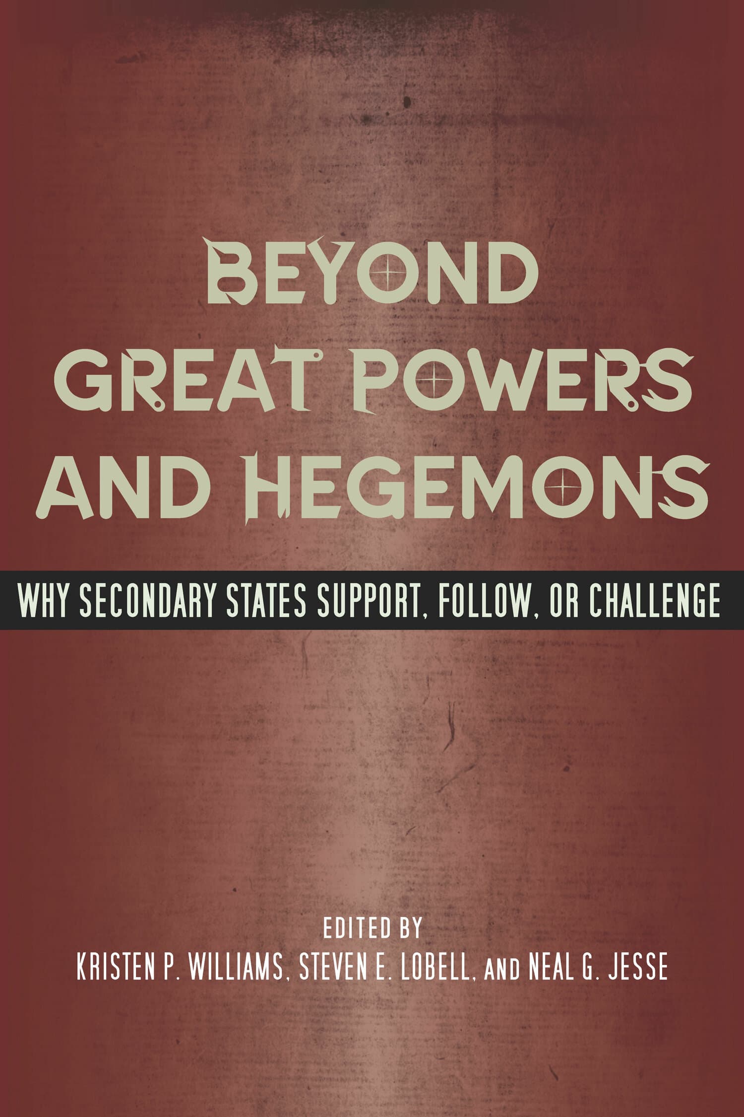 'Beyond Great Powers and Hegemons' Book Cover