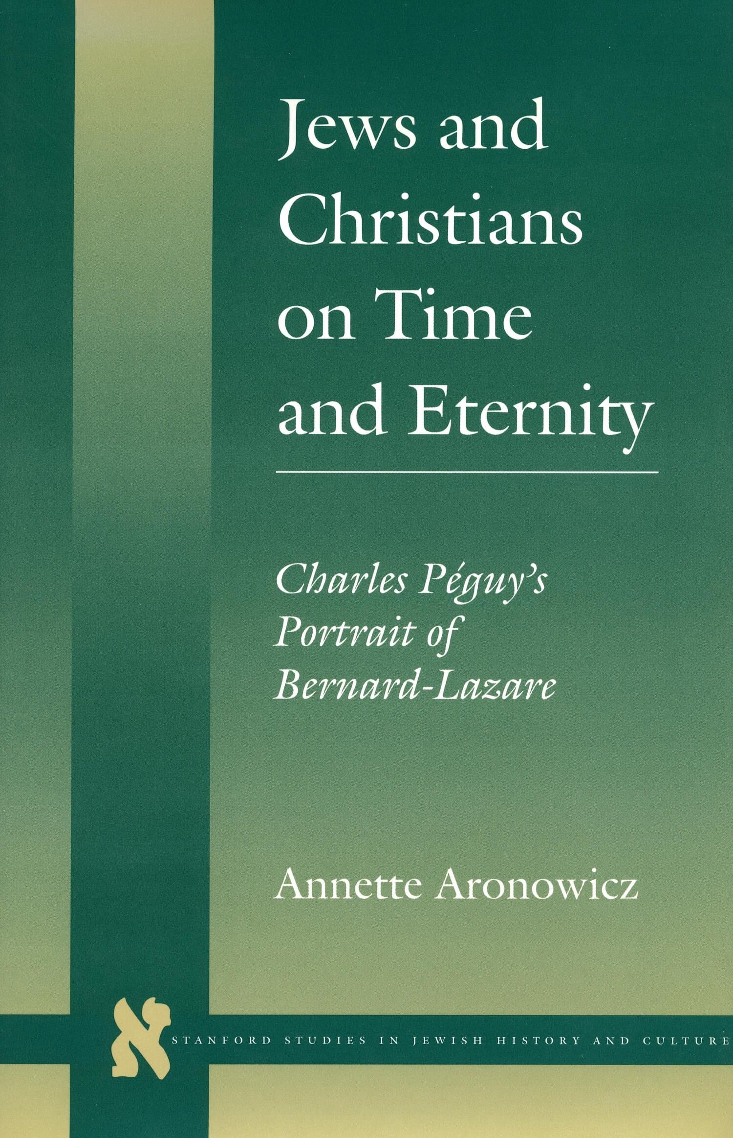 'Jews and Christians on Time and Eternity' Book Cover