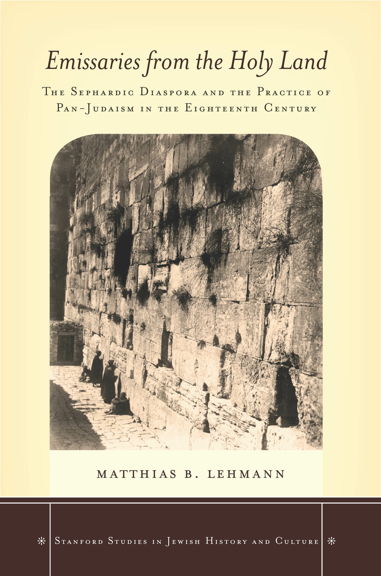 'Emissaries from the Holy Land' Book Cover