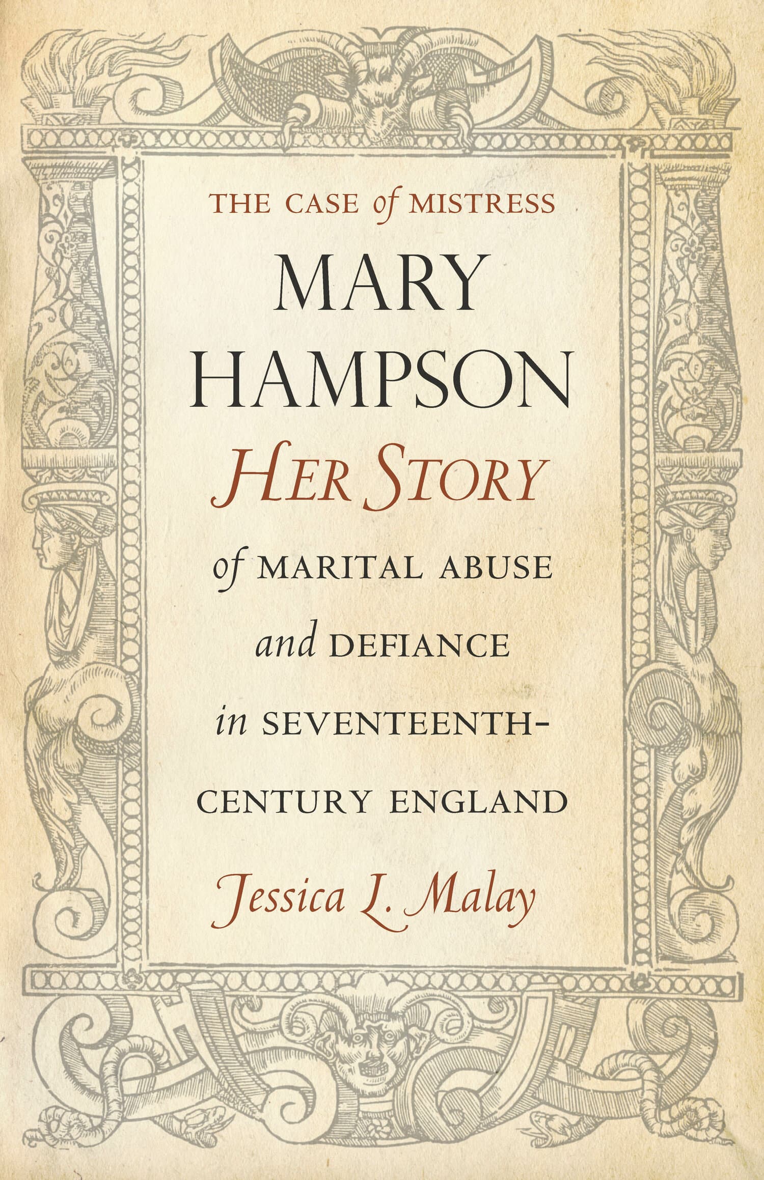 'The Case of Mistress Mary Hampson' Book Cover