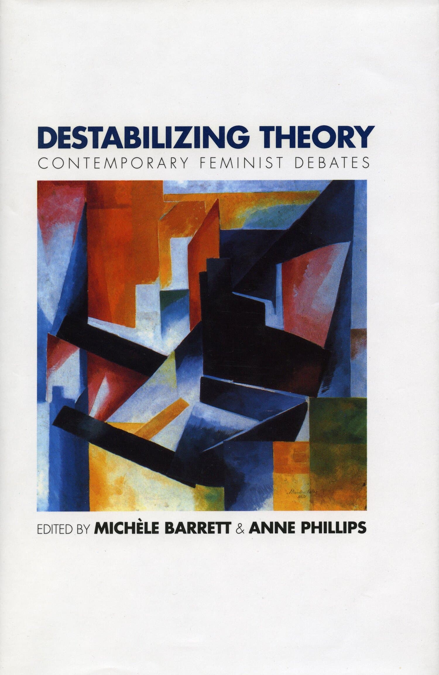 'Destabilizing Theory' Book Cover