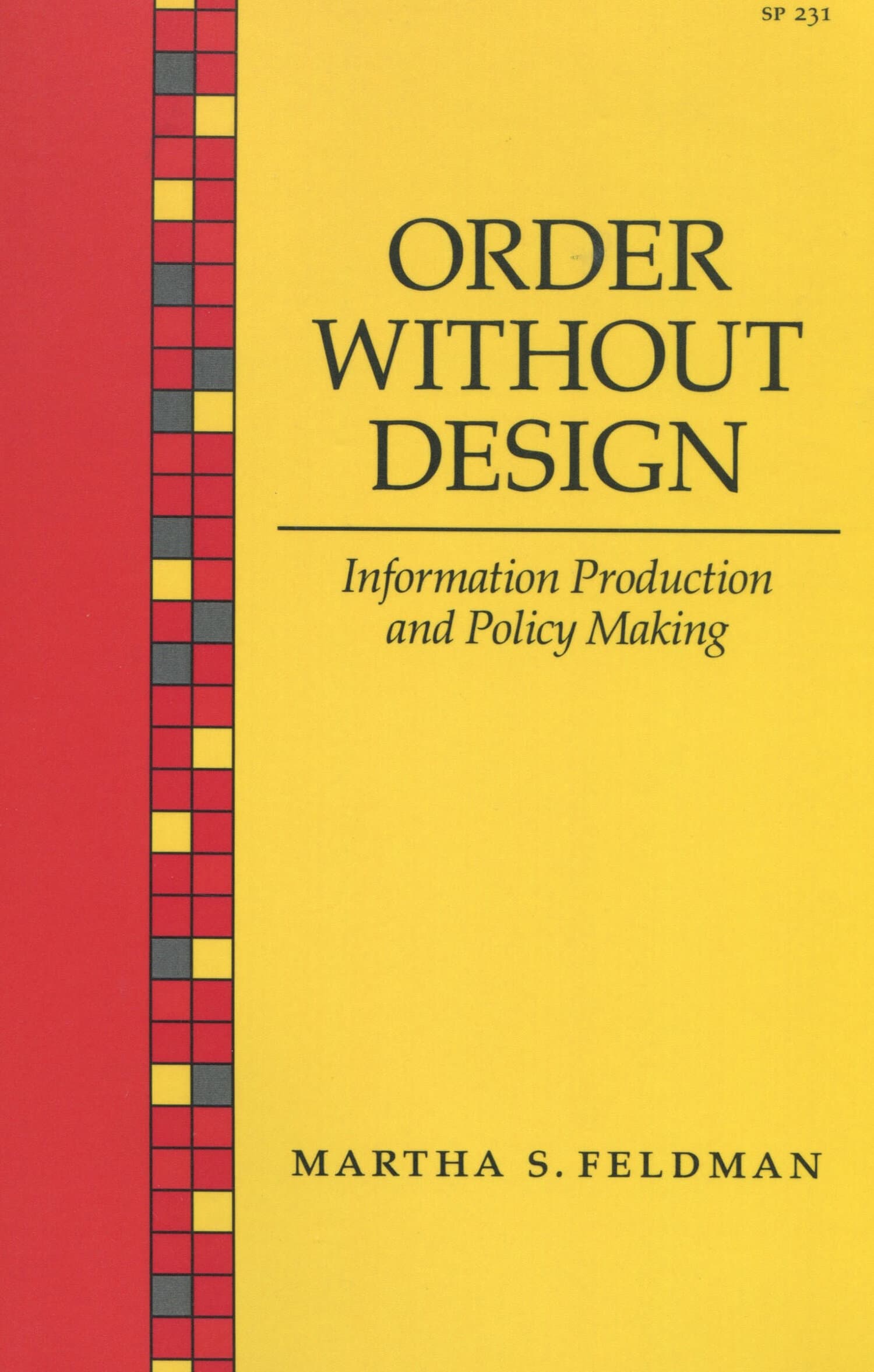 'Order Without Design' Book Cover