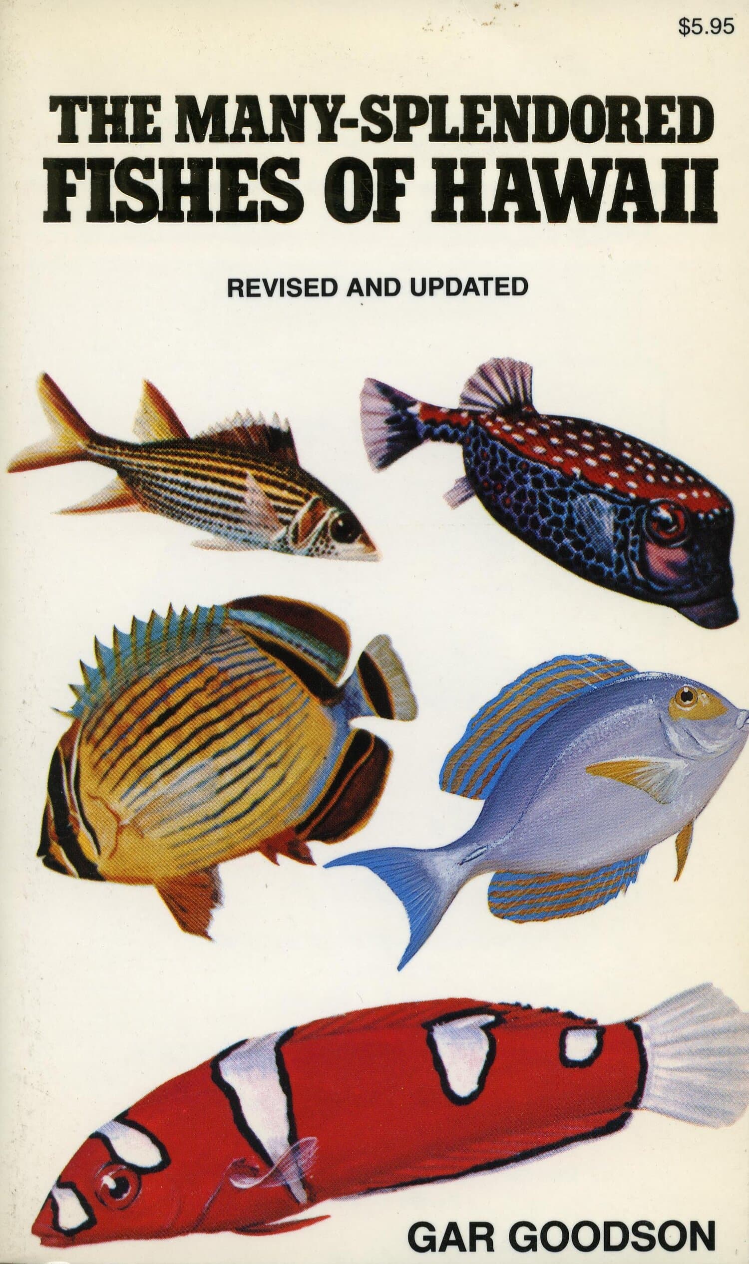 'The Many-Splendored Fishes of Hawaii' Book Cover