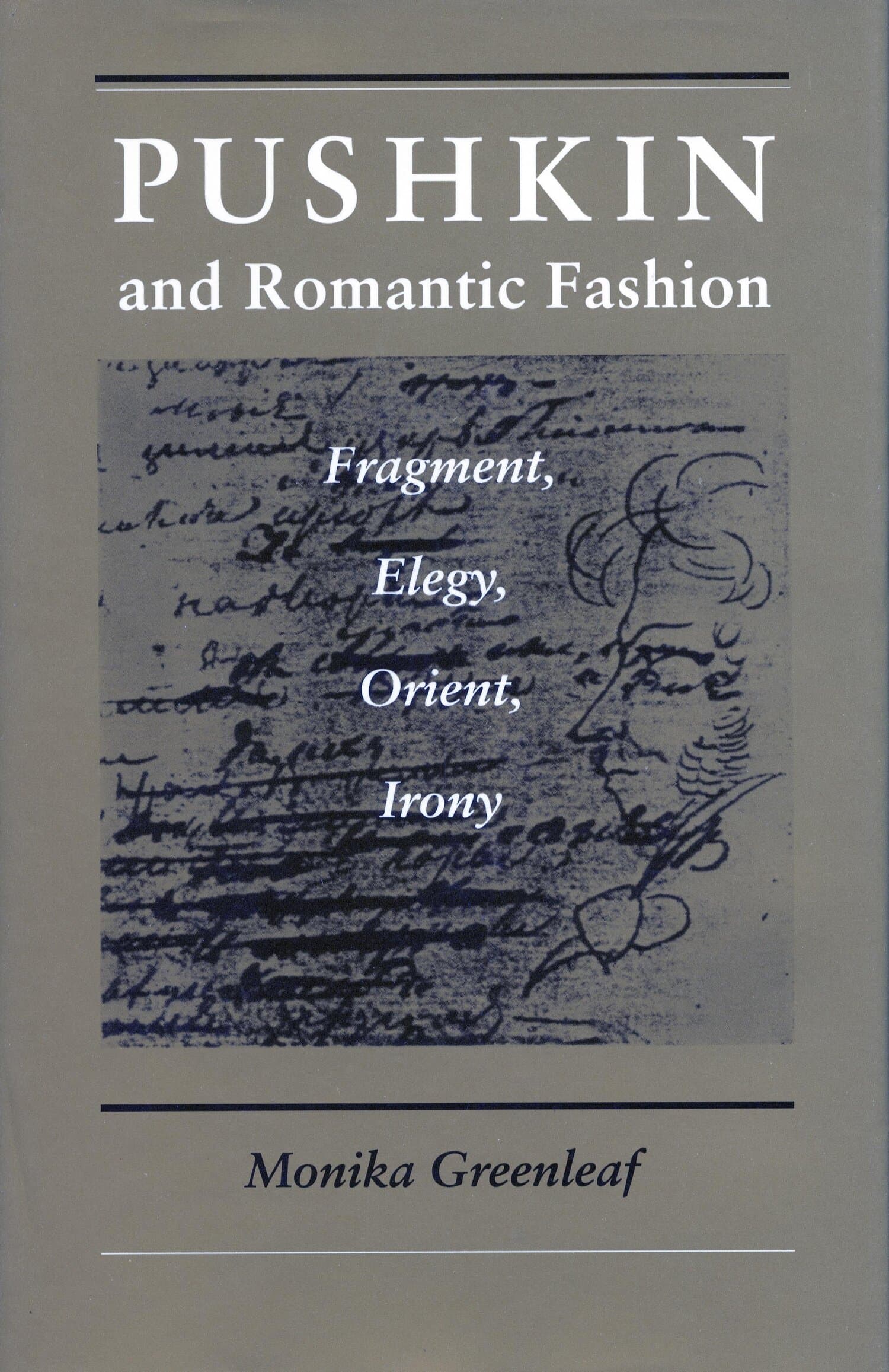 'Pushkin and Romantic Fashion' Book Cover