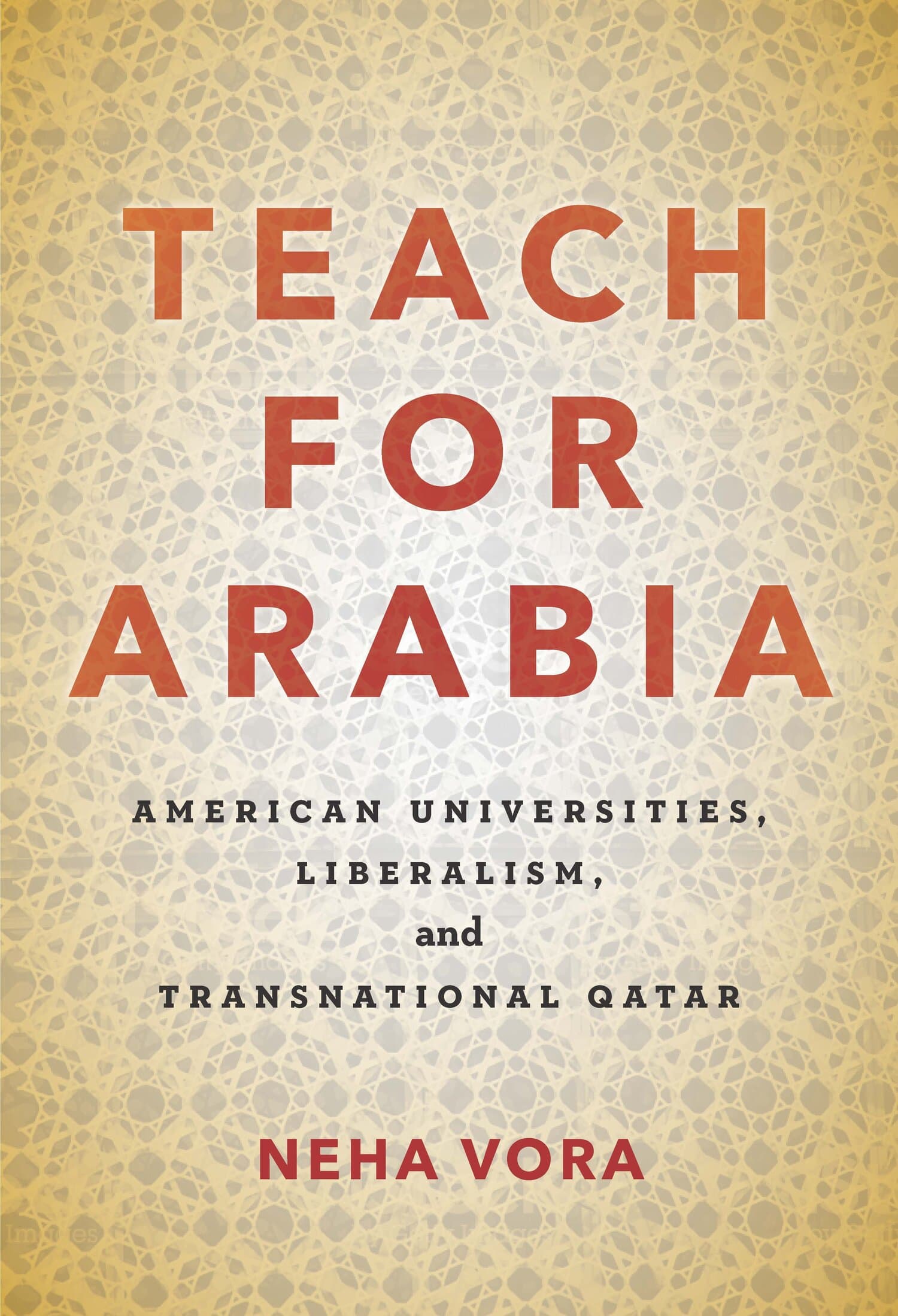 'Teach for Arabia' Book Cover