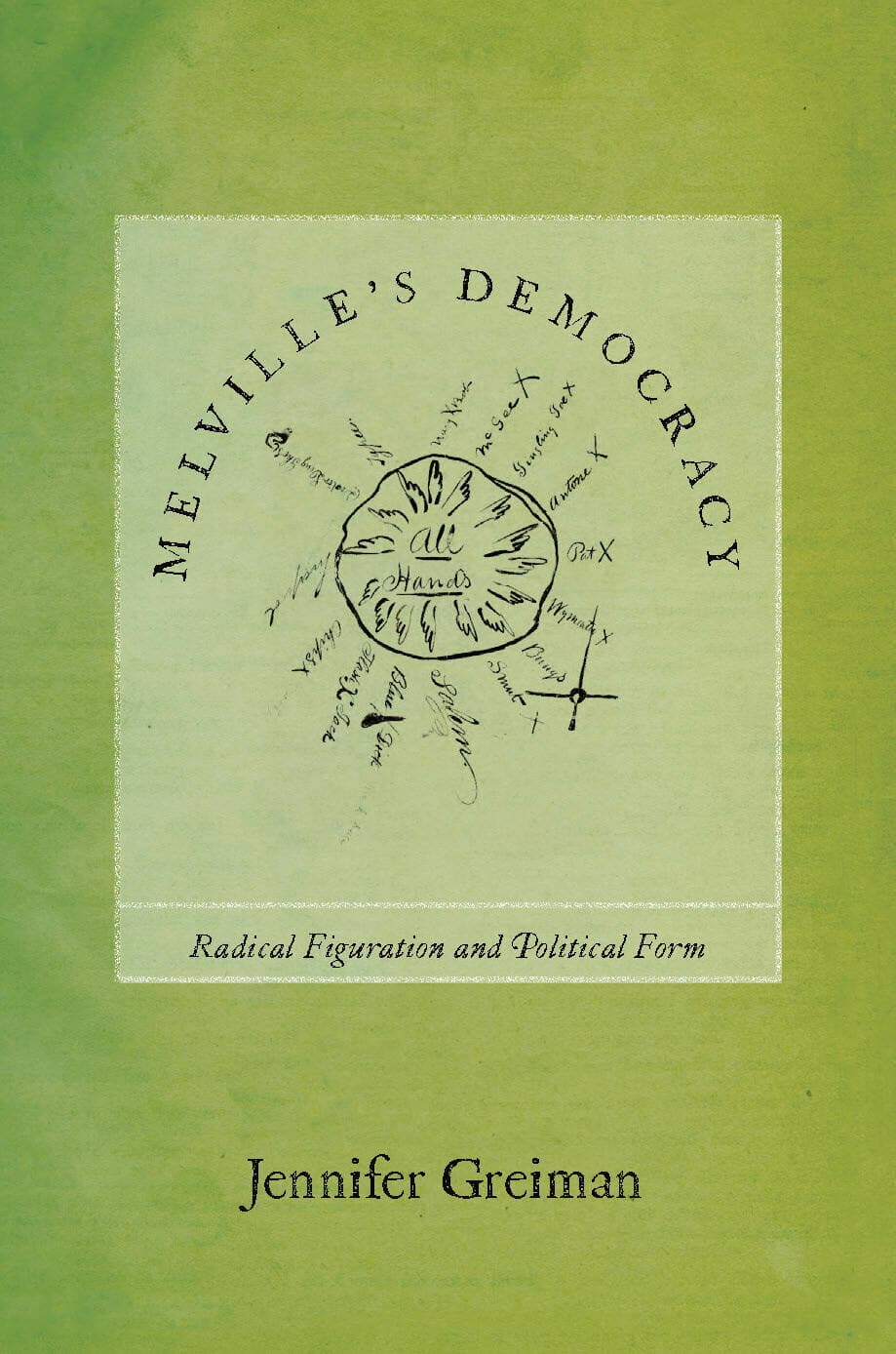 'Melville's Democracy' Book Cover