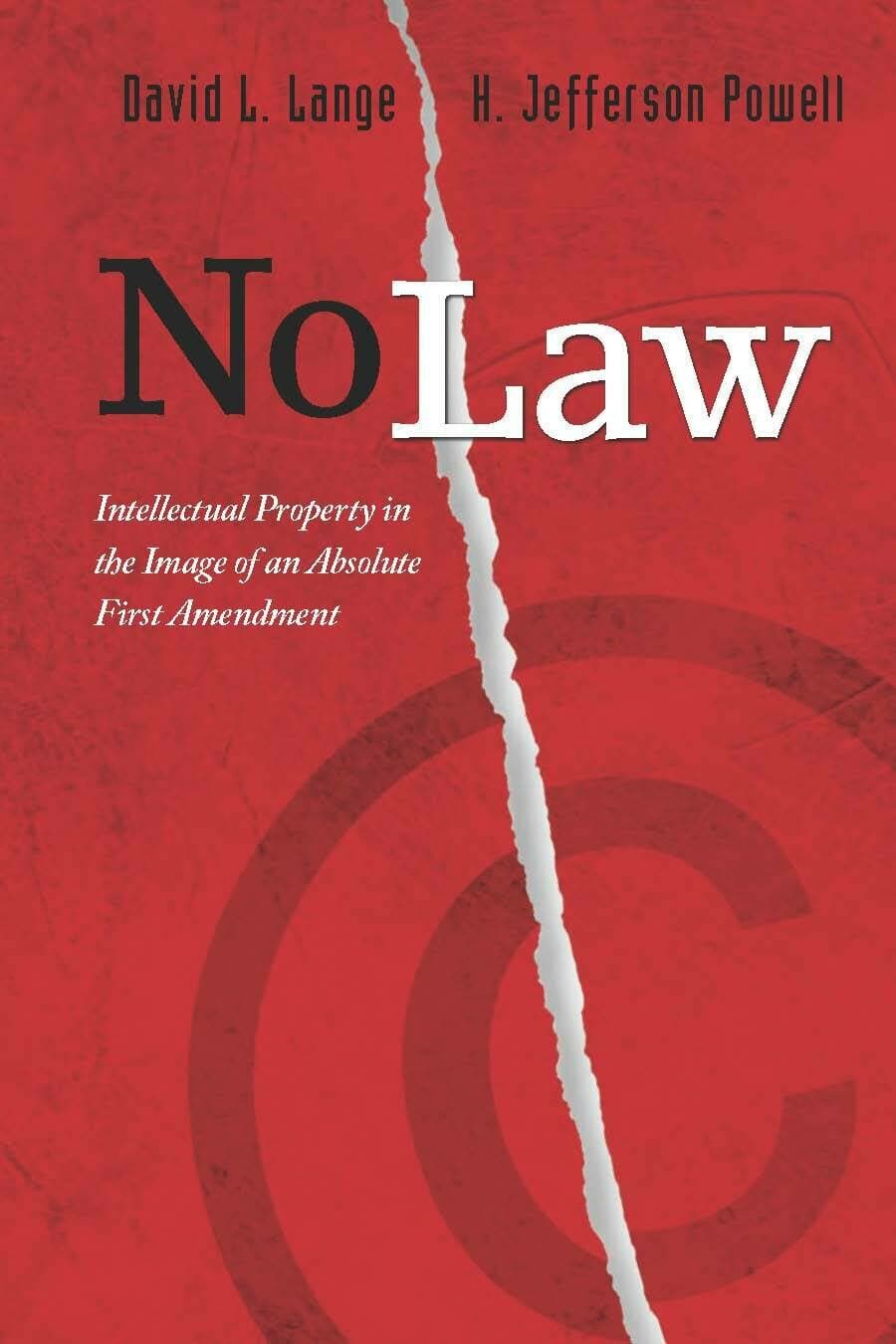 'No Law' Book Cover