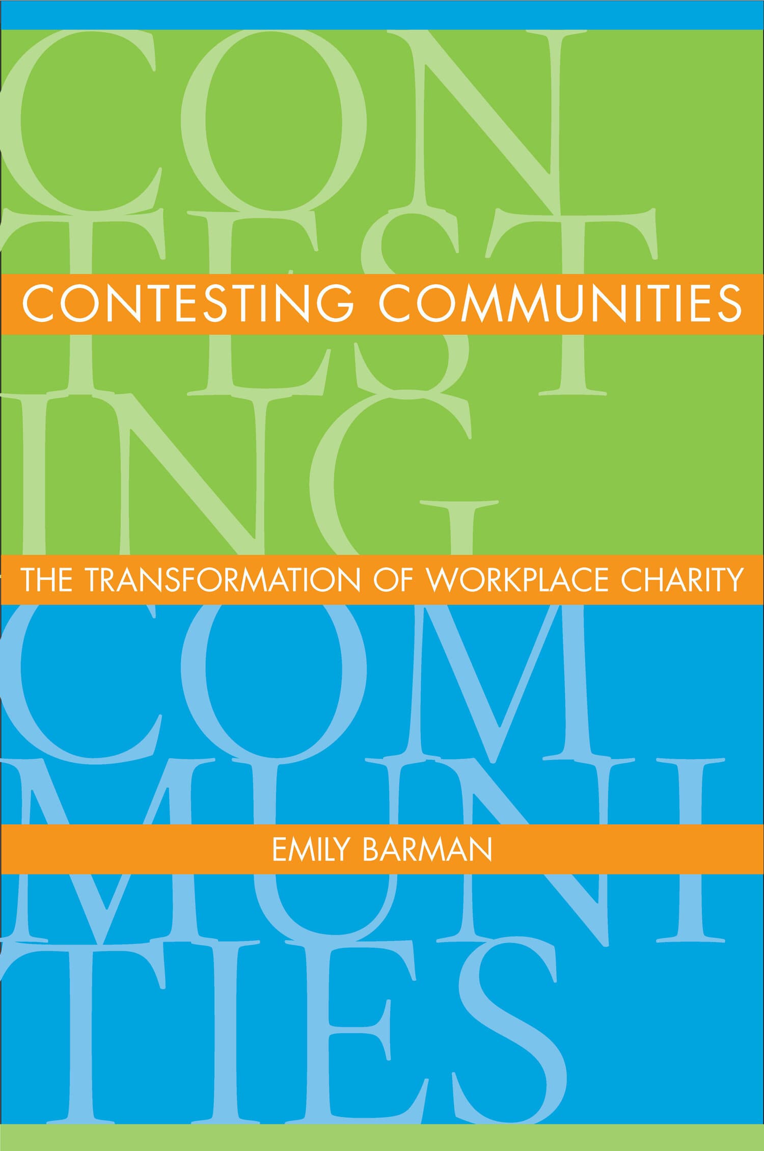 'Contesting Communities' Book Cover