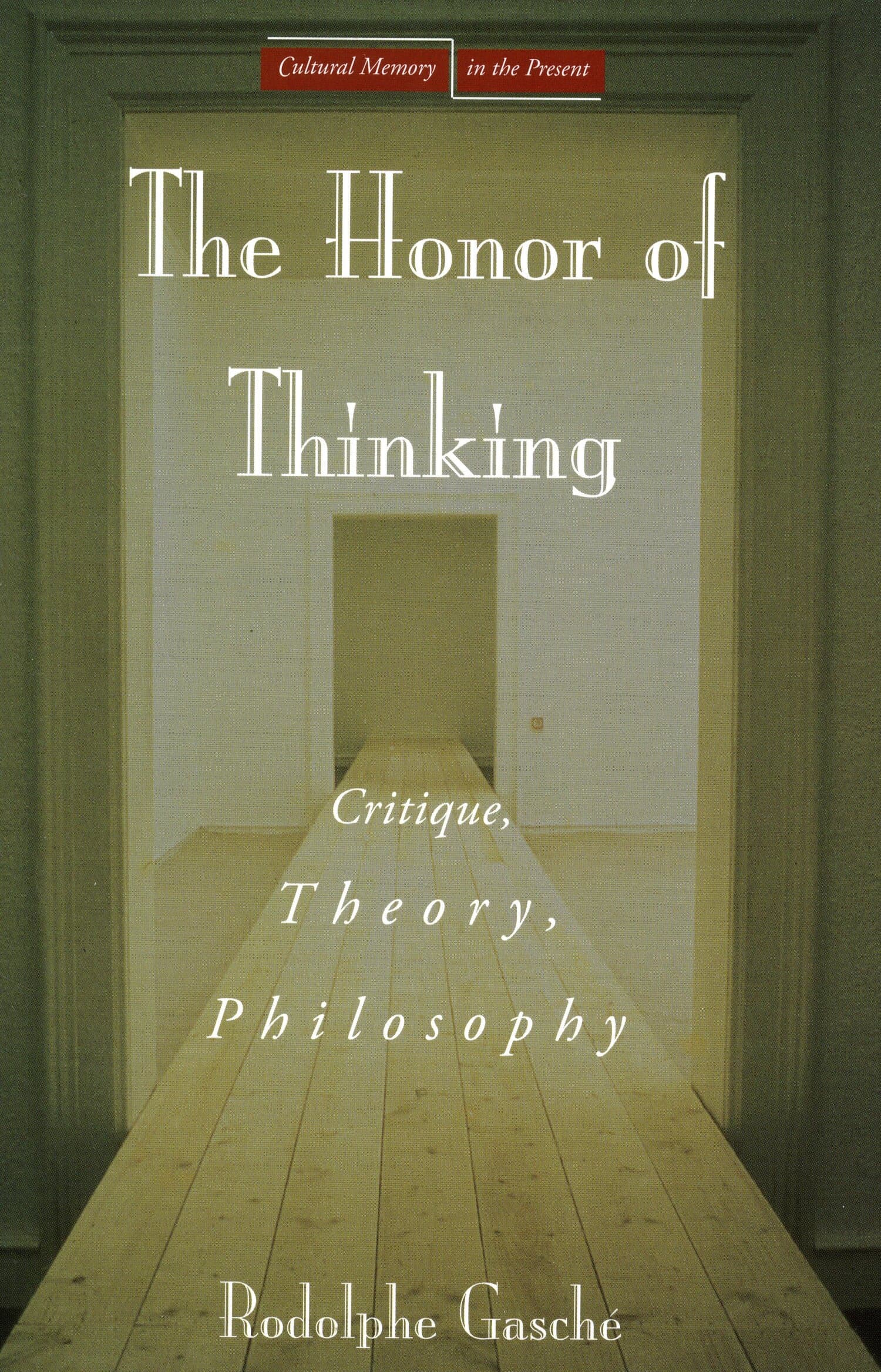 'The Honor of Thinking' Book Cover
