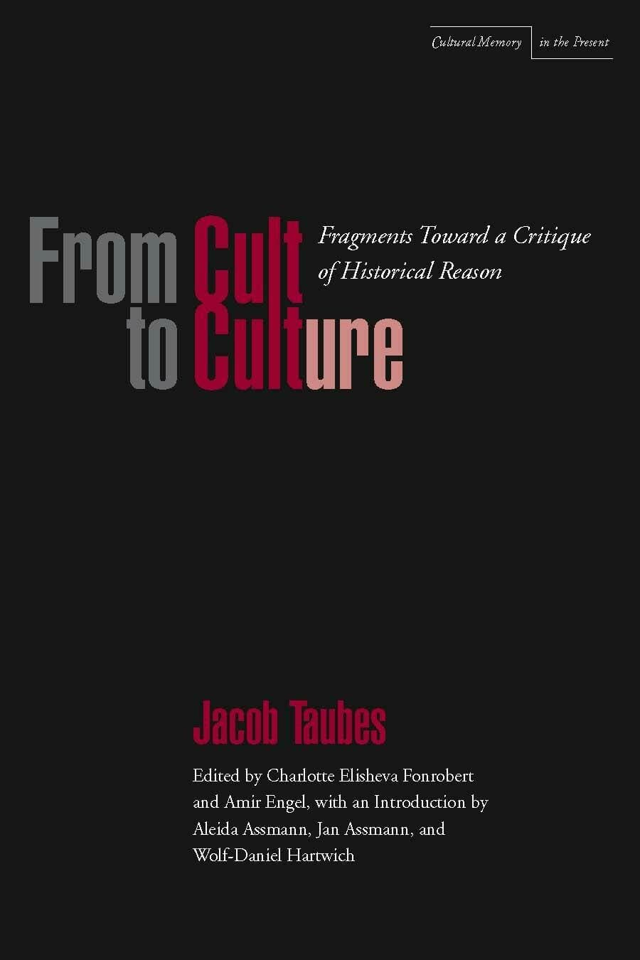 'From Cult to Culture' Book Cover