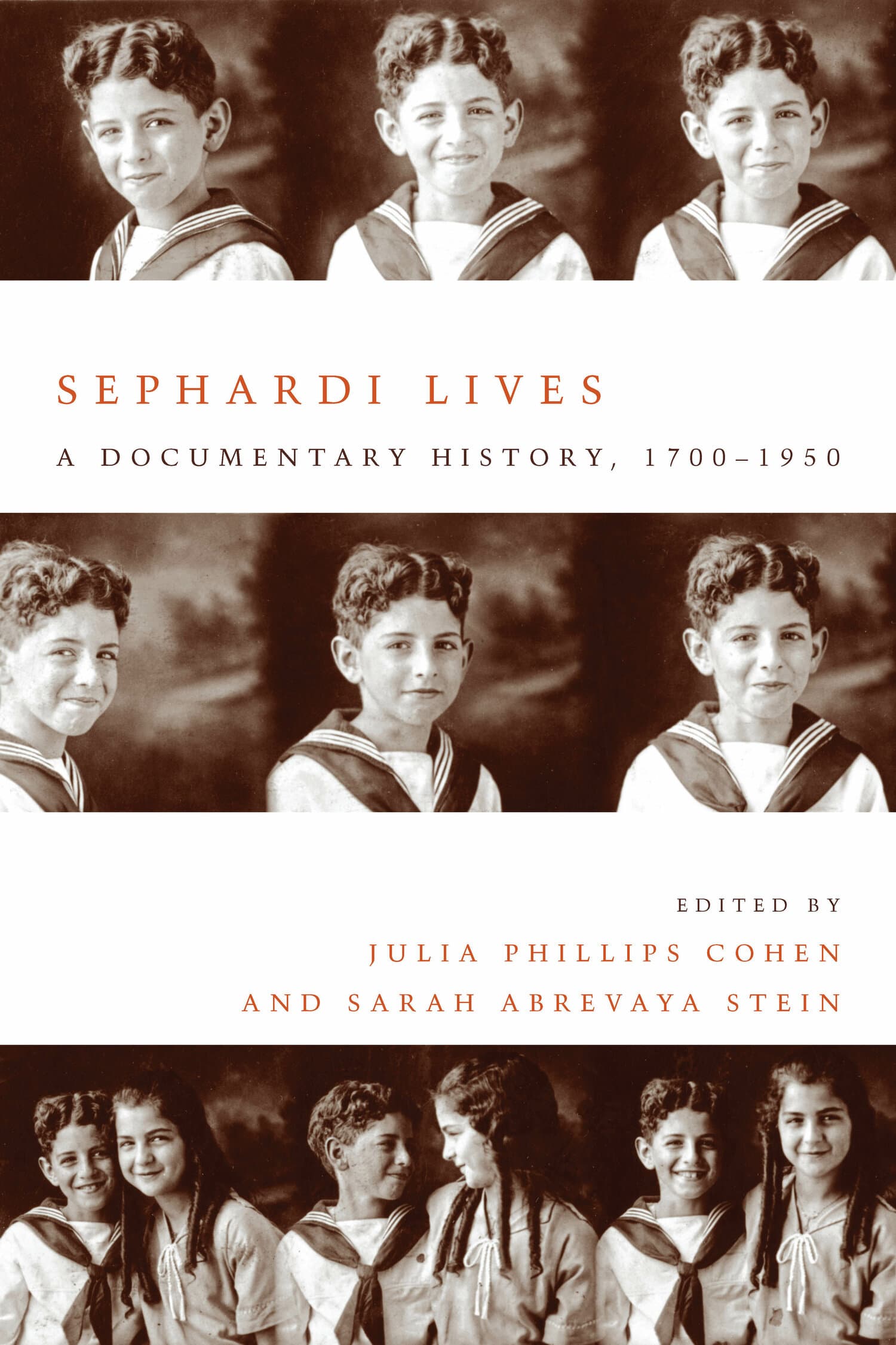 'Sephardi Lives' Book Cover