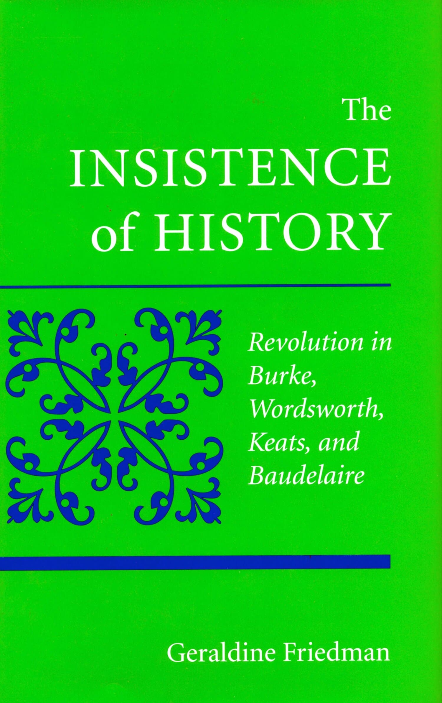 'The Insistence of History' Book Cover