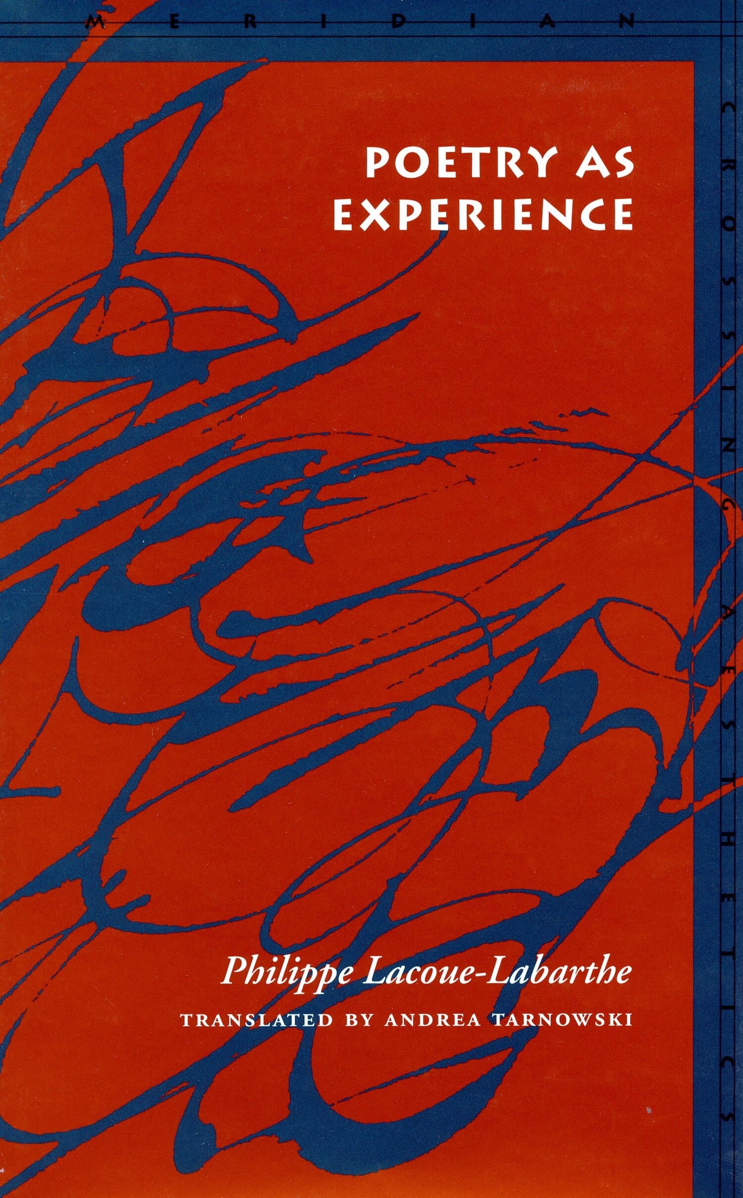 'Poetry as Experience' Book Cover