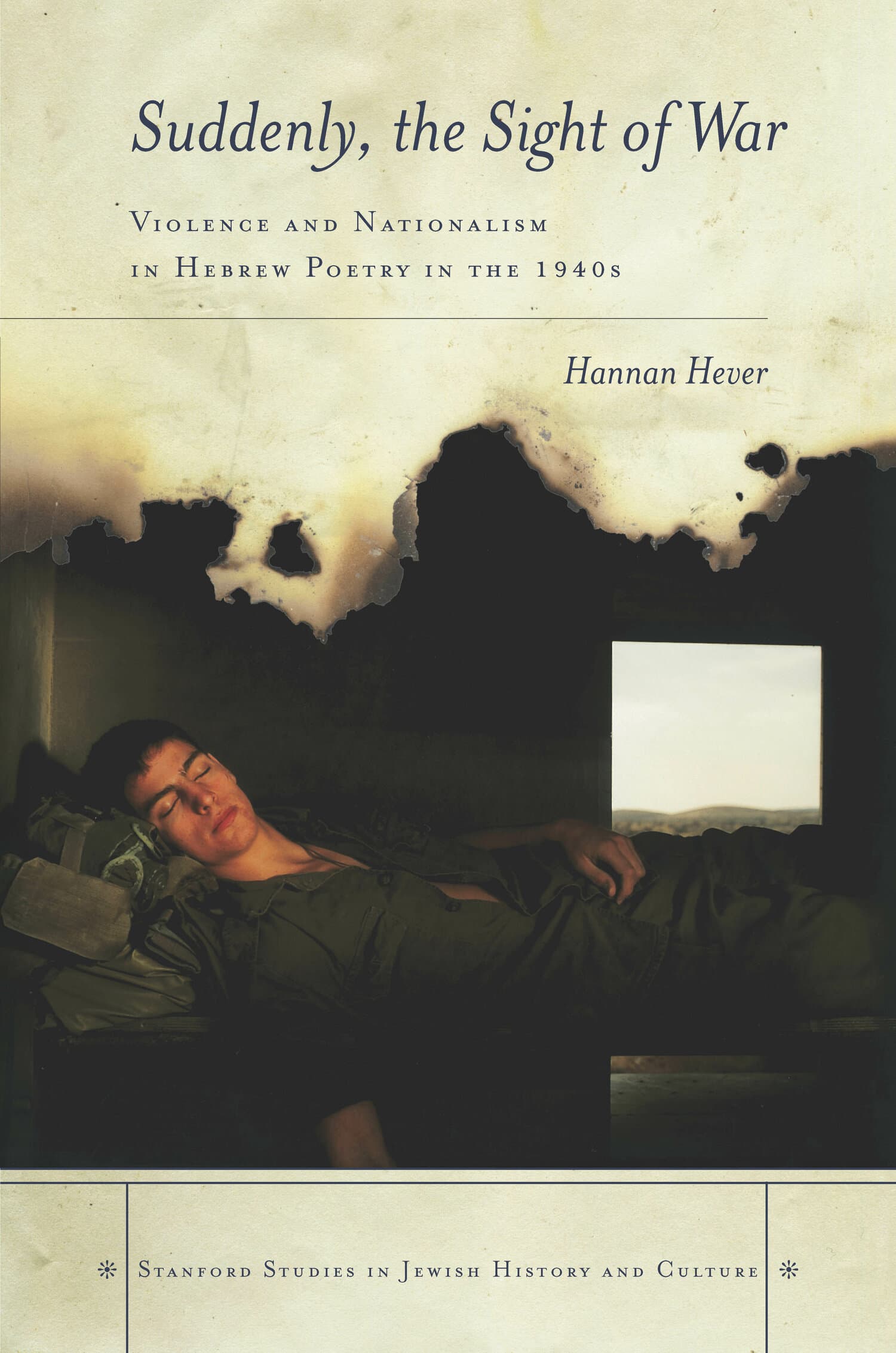 'Suddenly, the Sight of War' Book Cover