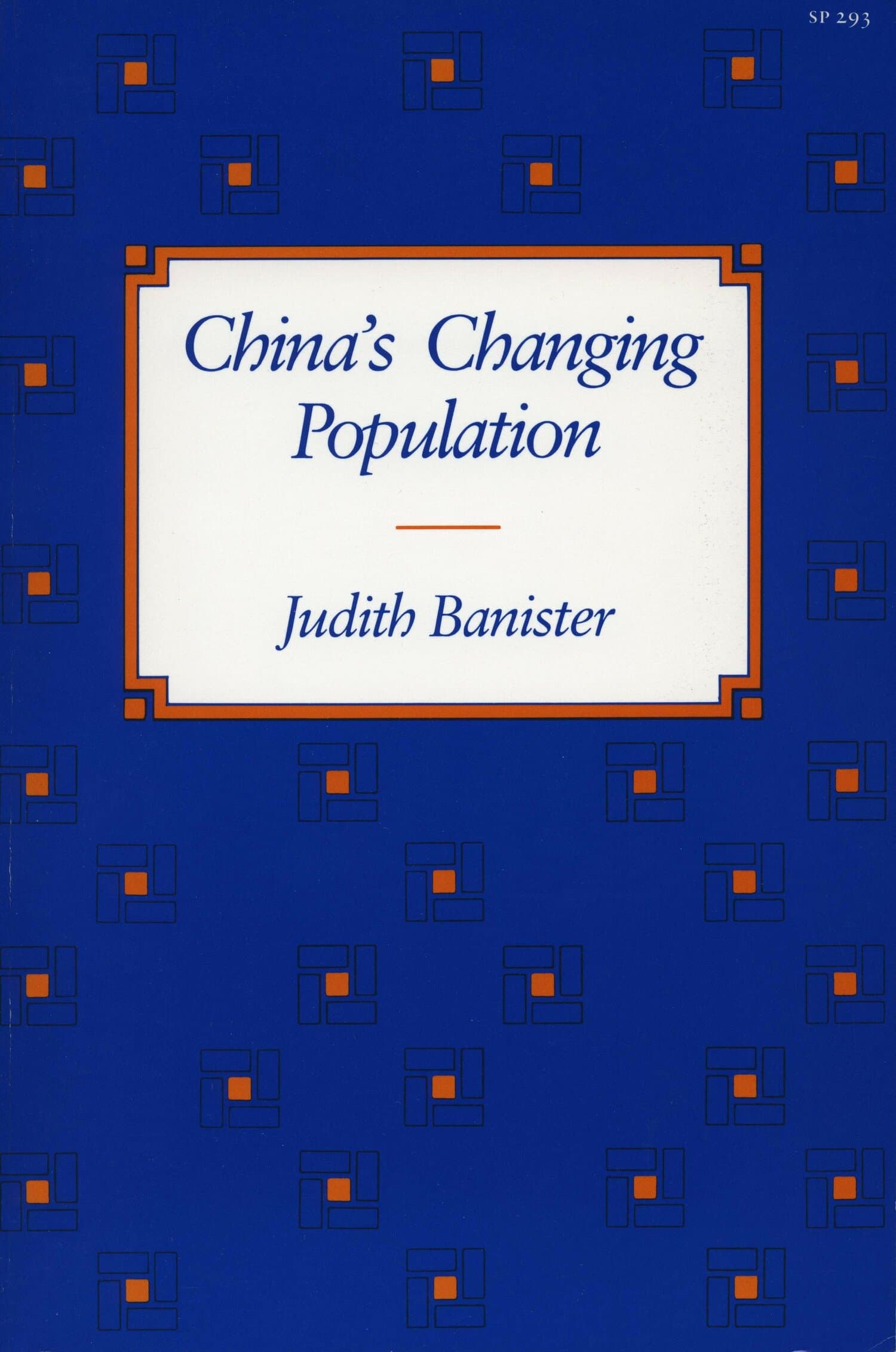 'China’s Changing Population' Book Cover