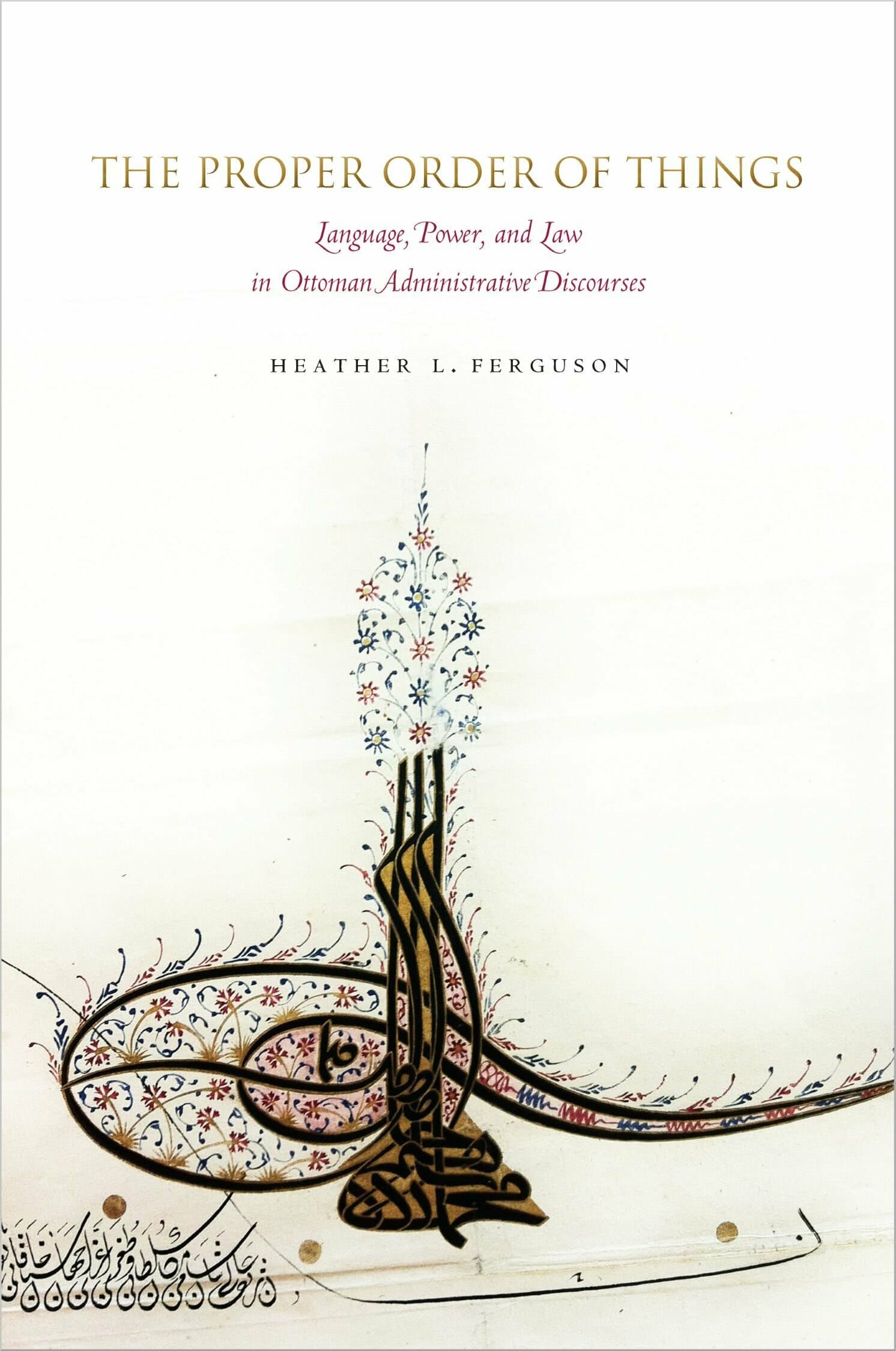 'The Proper Order of Things' Book Cover