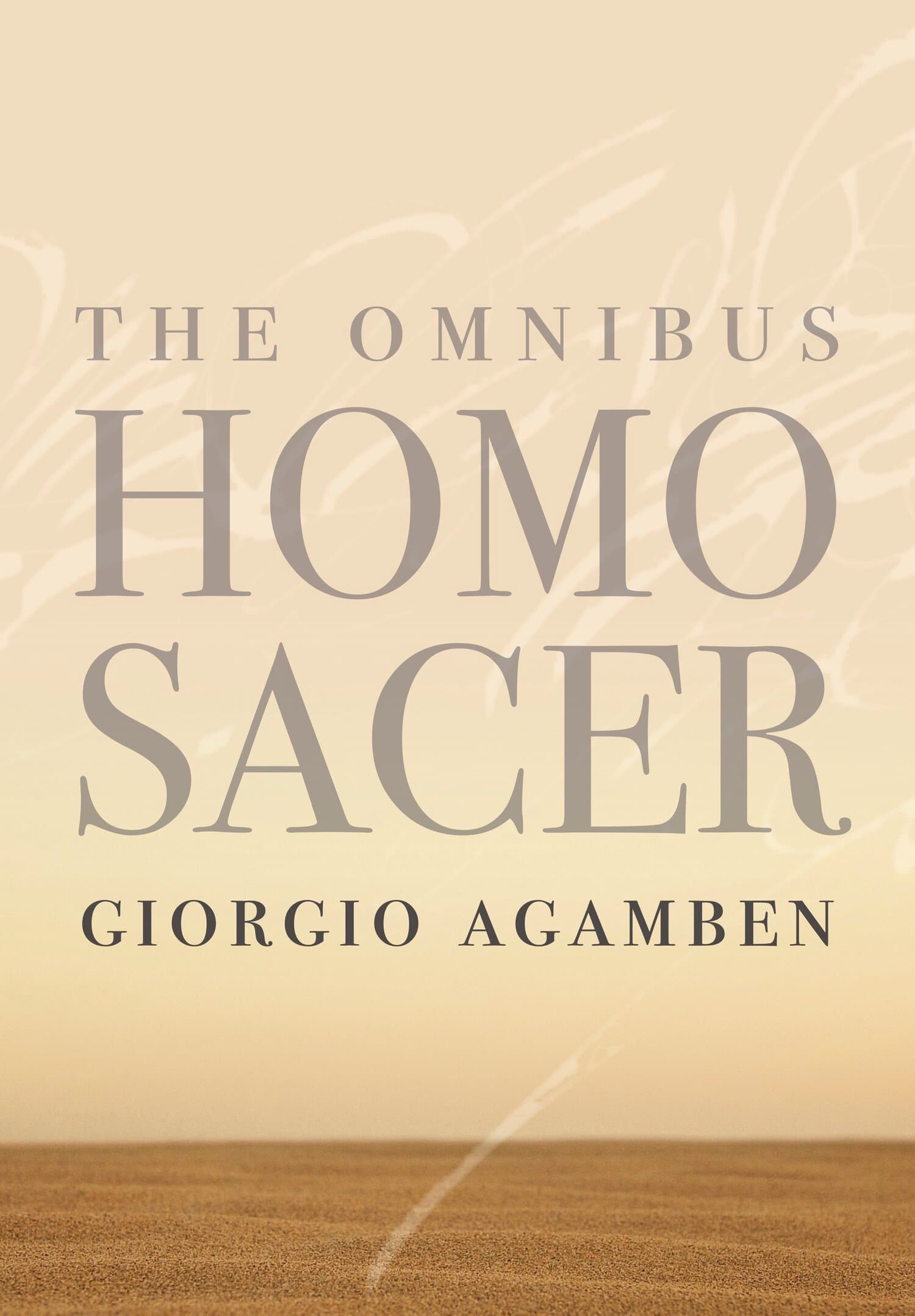 'The Omnibus Homo Sacer' Book Cover