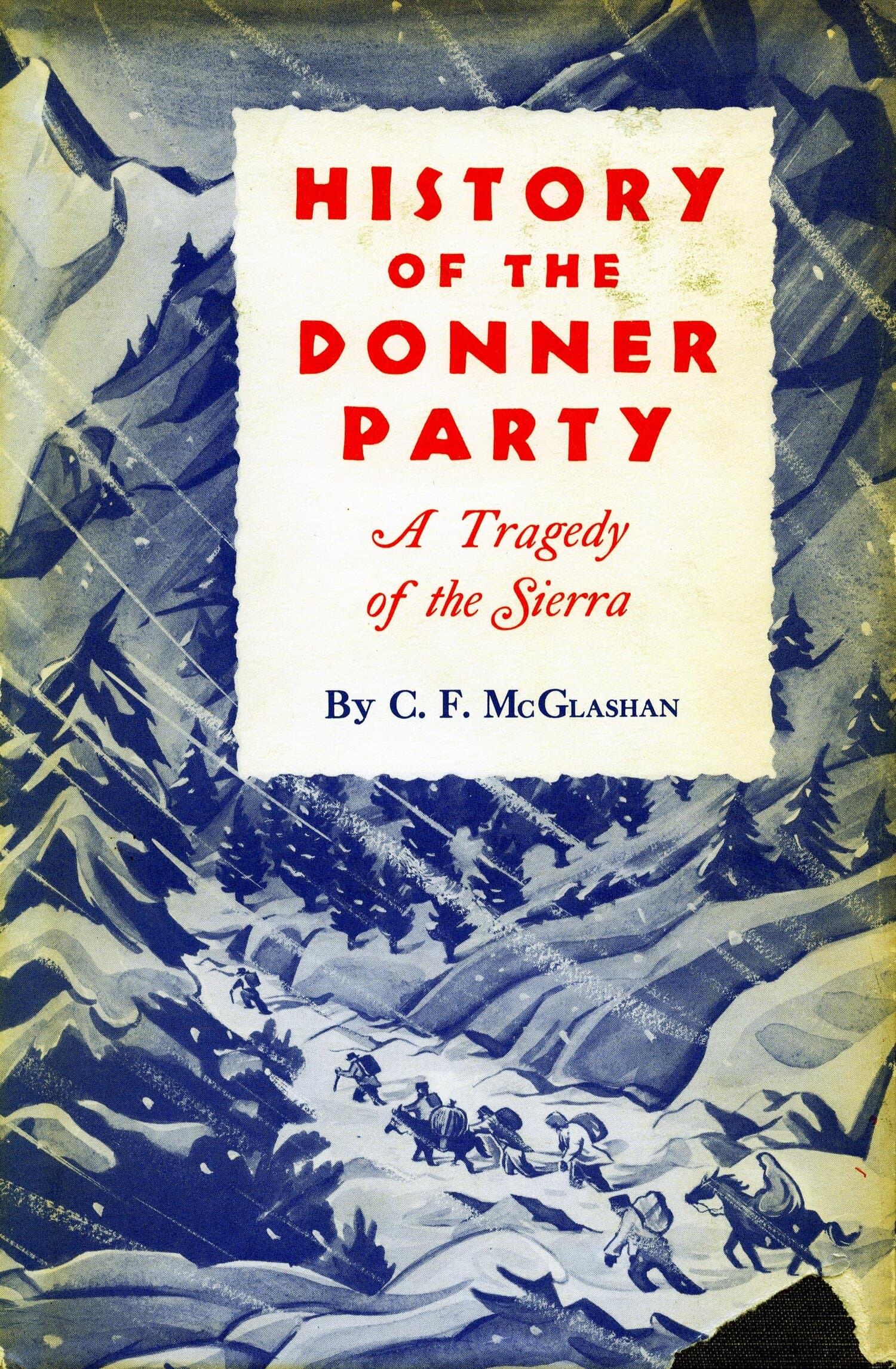 'History of the Donner Party' Book Cover