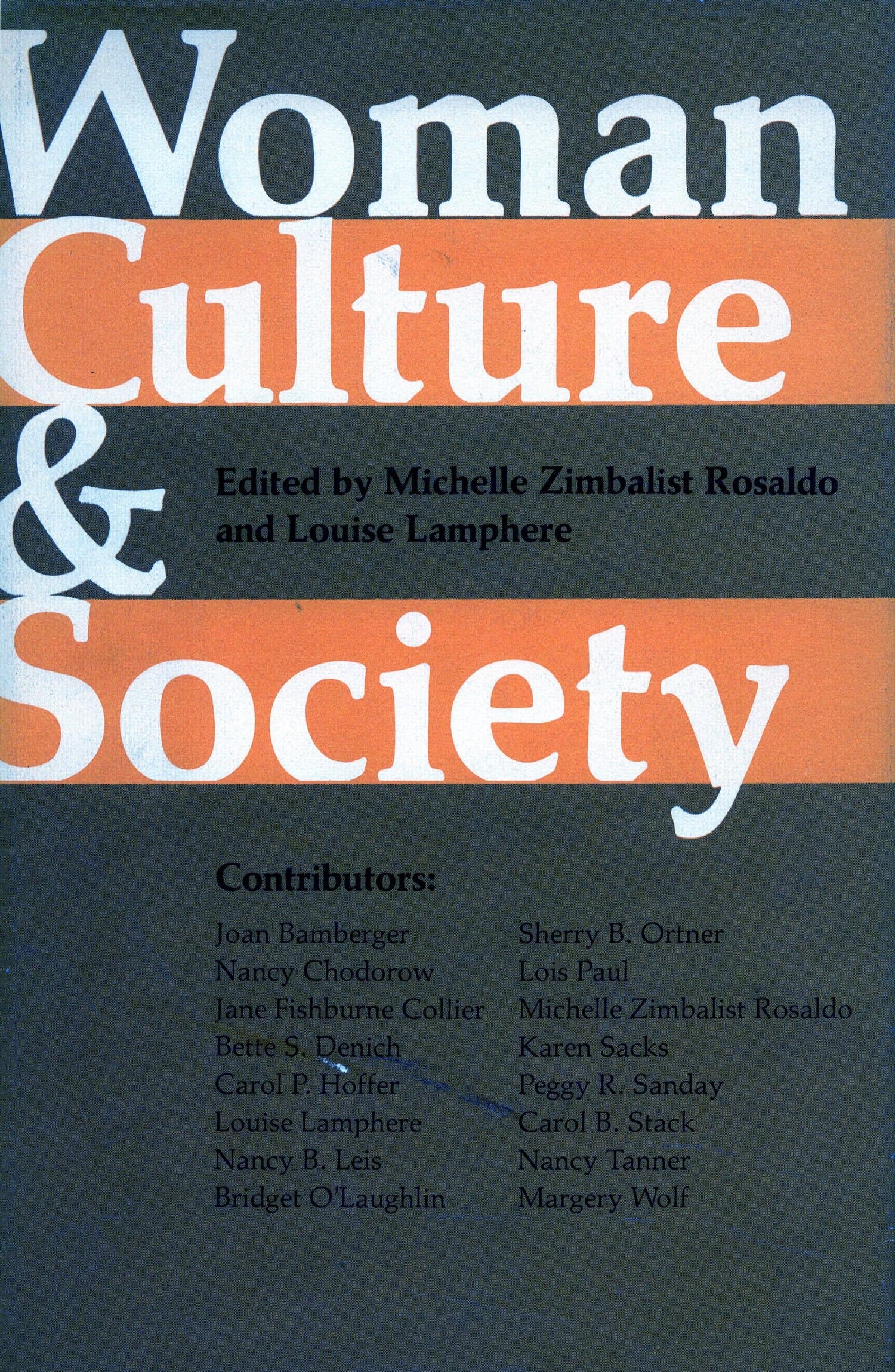 'Woman, Culture, and Society' Book Cover