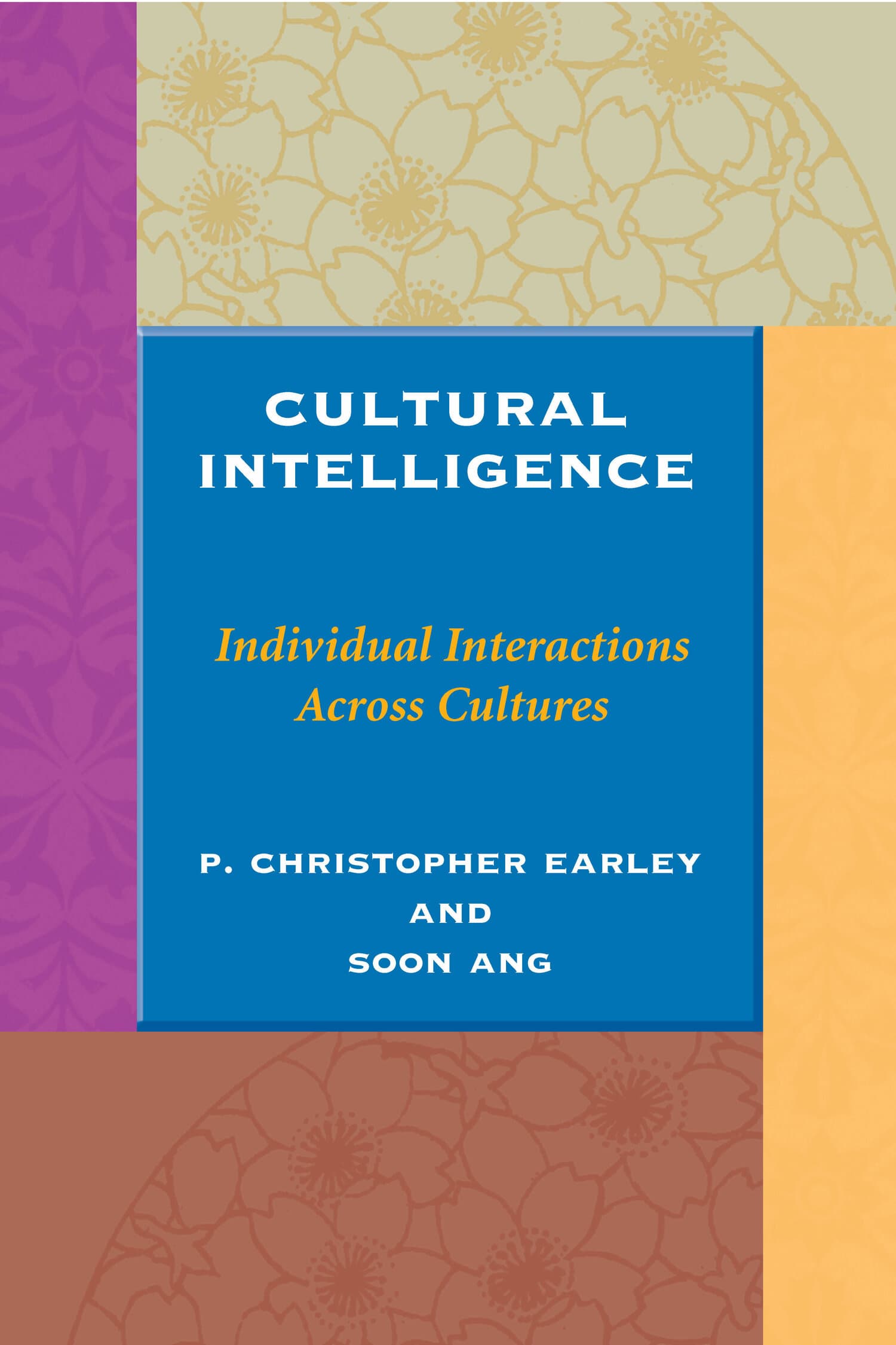 'Cultural Intelligence' Book Cover