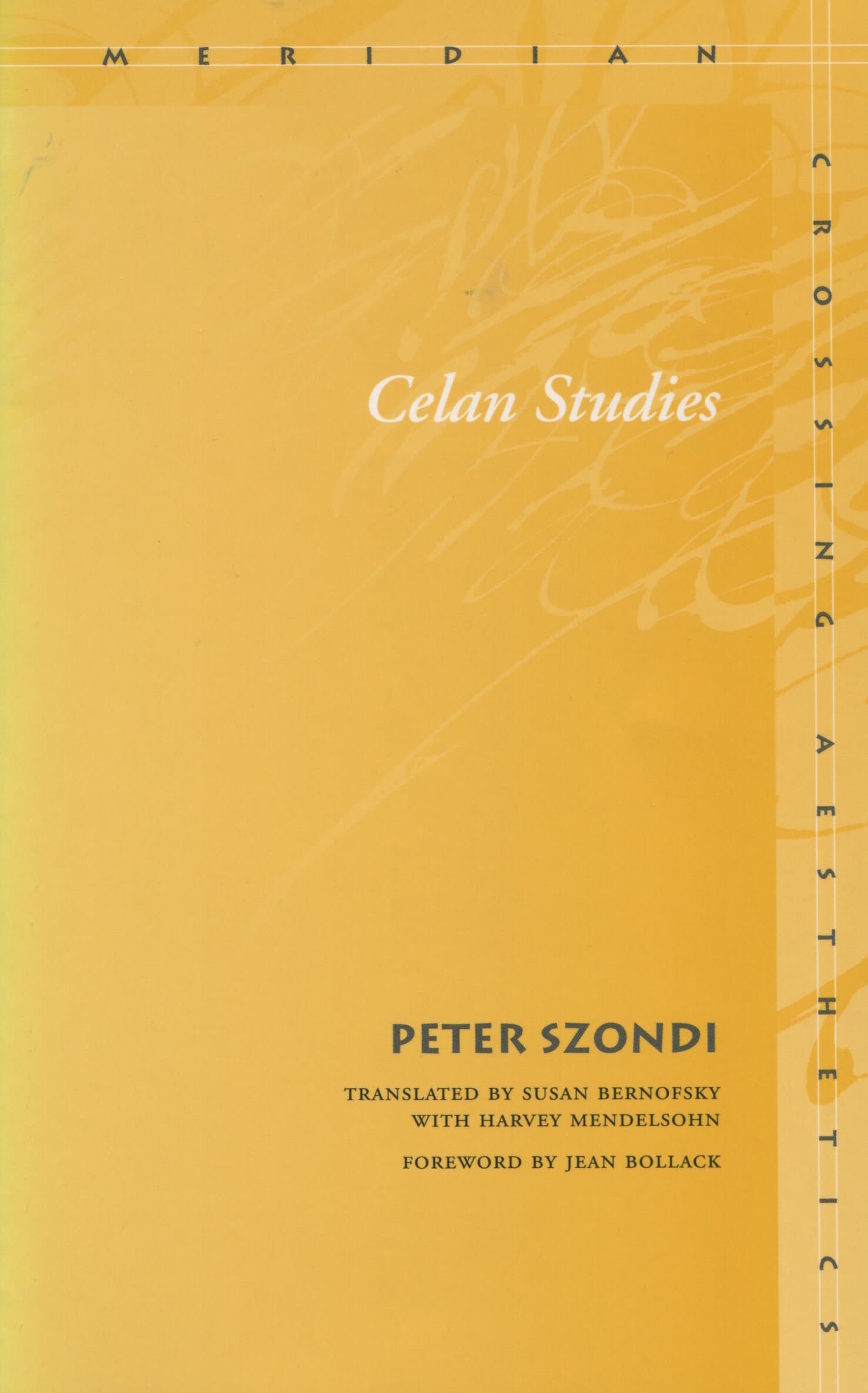 'Celan Studies' Book Cover