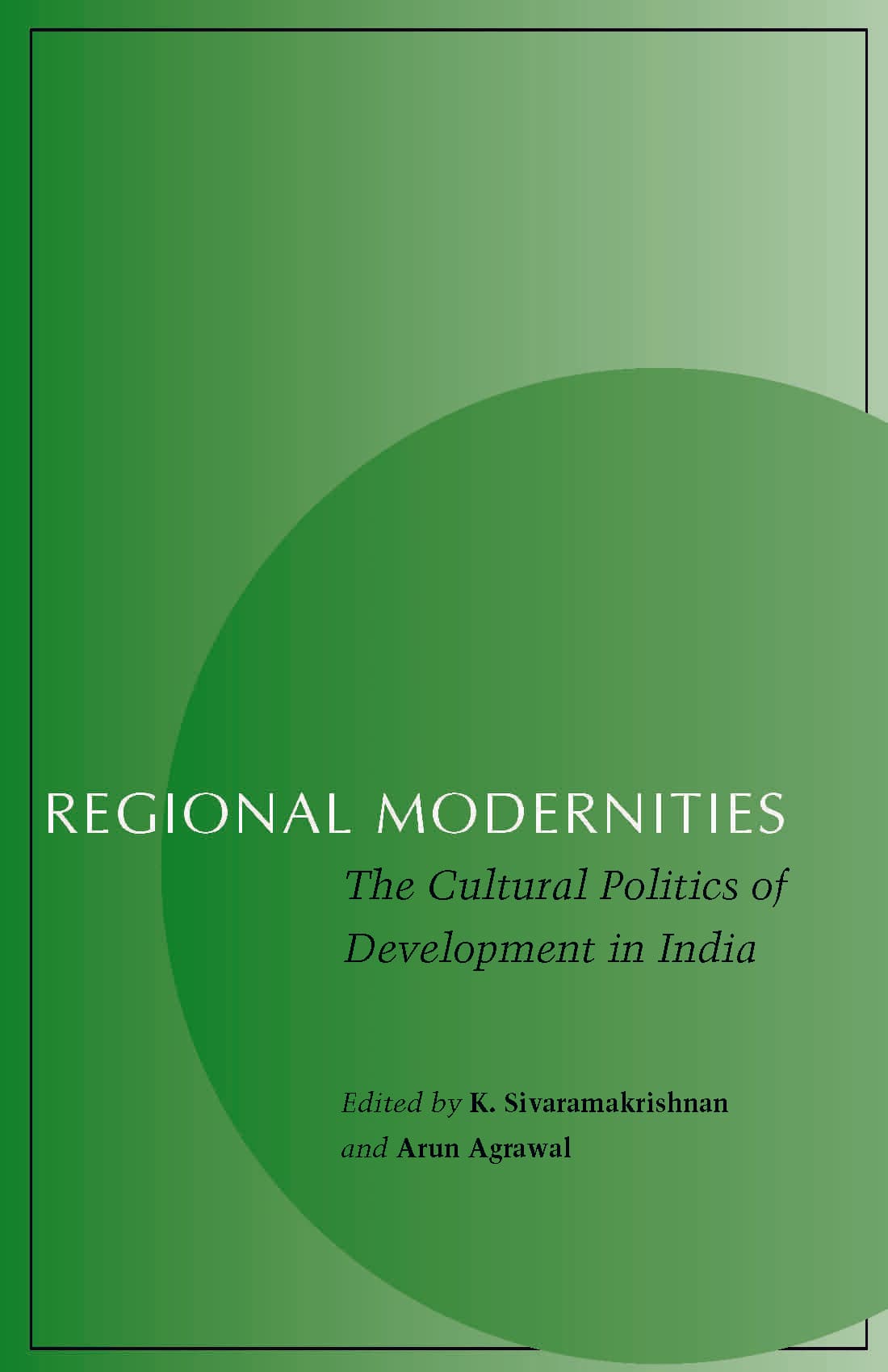 'Regional Modernities' Book Cover