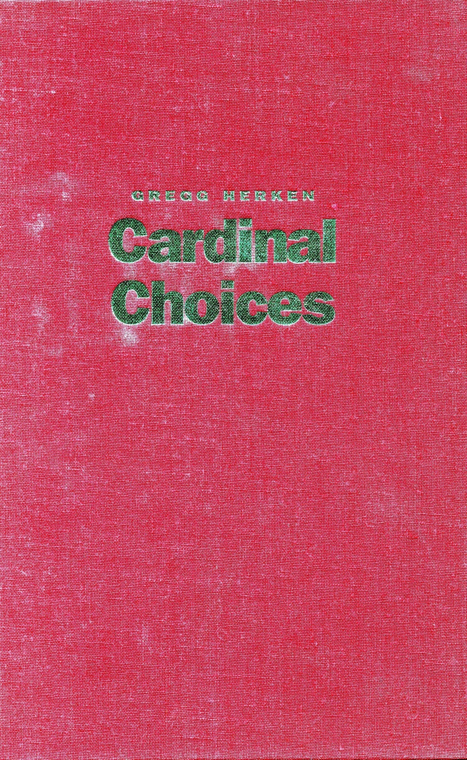 'Cardinal Choices' Book Cover