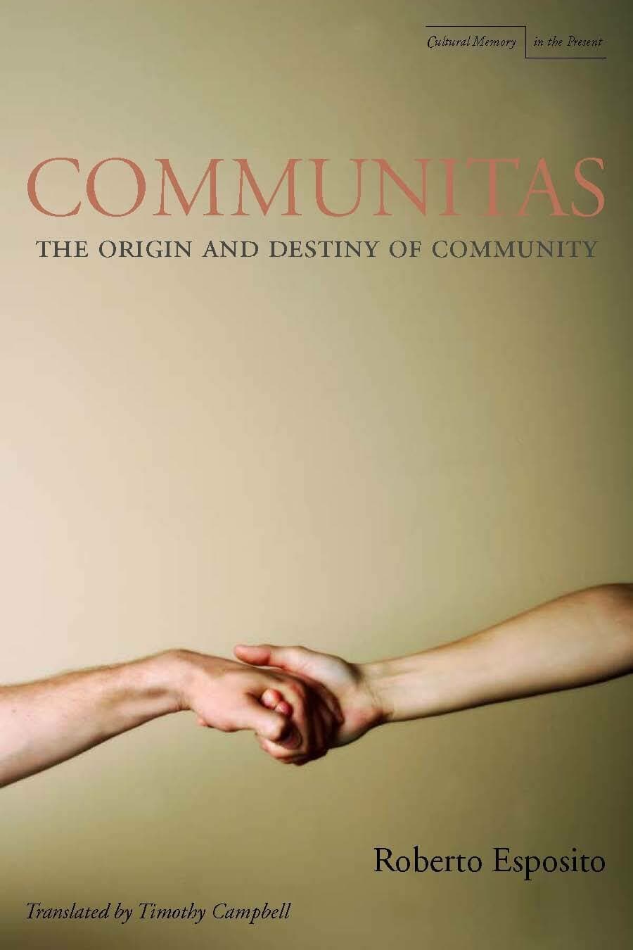 'Communitas' Book Cover