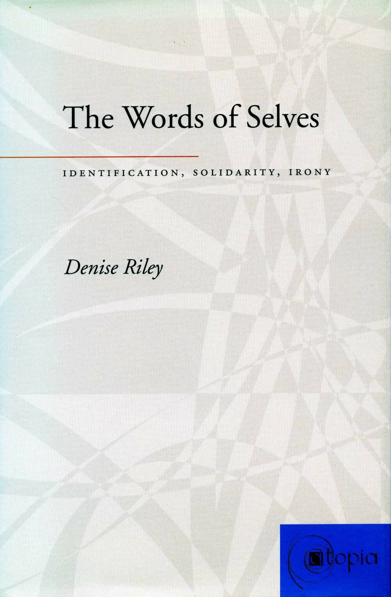 'The Words of Selves' Book Cover