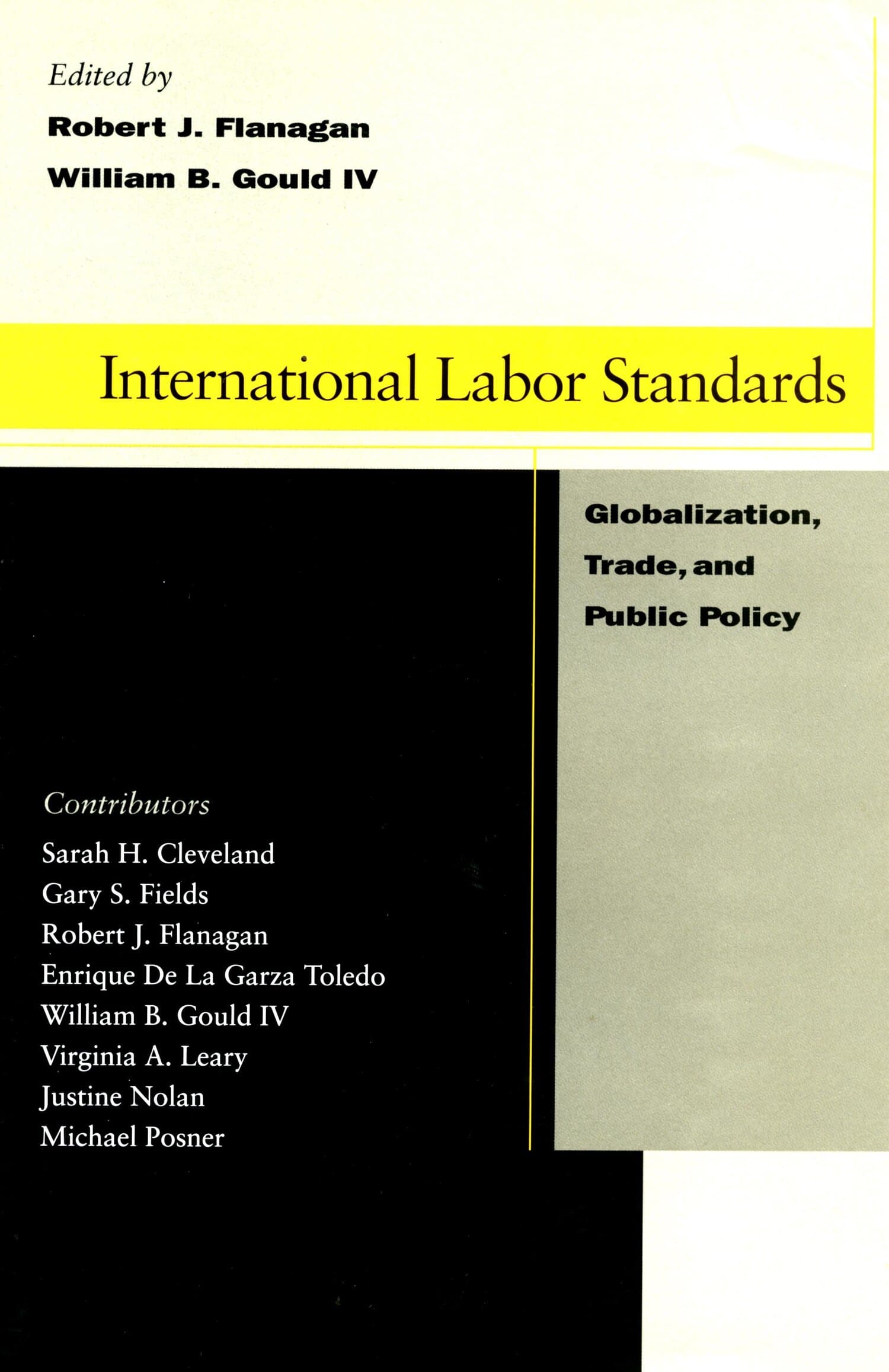 'International Labor Standards' Book Cover