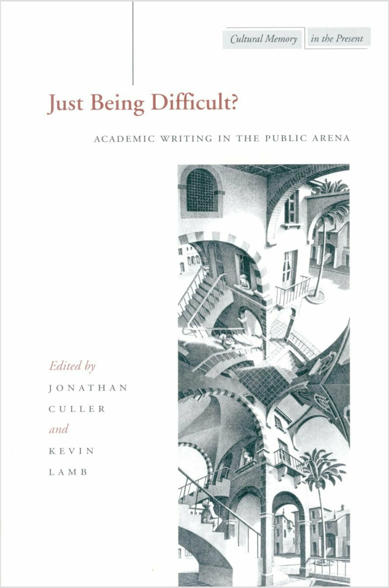 'Just Being Difficult?' Book Cover